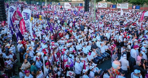 Llama Rocha a concretar el 6 de junio la hazaña de transformar Sinaloa Cierre de Campaña Mazatlán El Rosario 2021 4