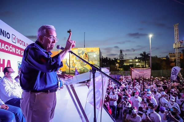 Llama Rocha a concretar el 6 de junio la hazaña de transformar Sinaloa Cierre de Campaña Mazatlán El Rosario 2021 5