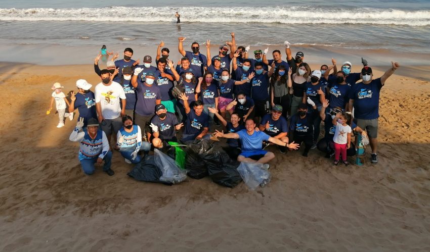 Pesca Azteca por un Plantea más Limpio Limpieza de Playa Norte Mazatlán 2021 8