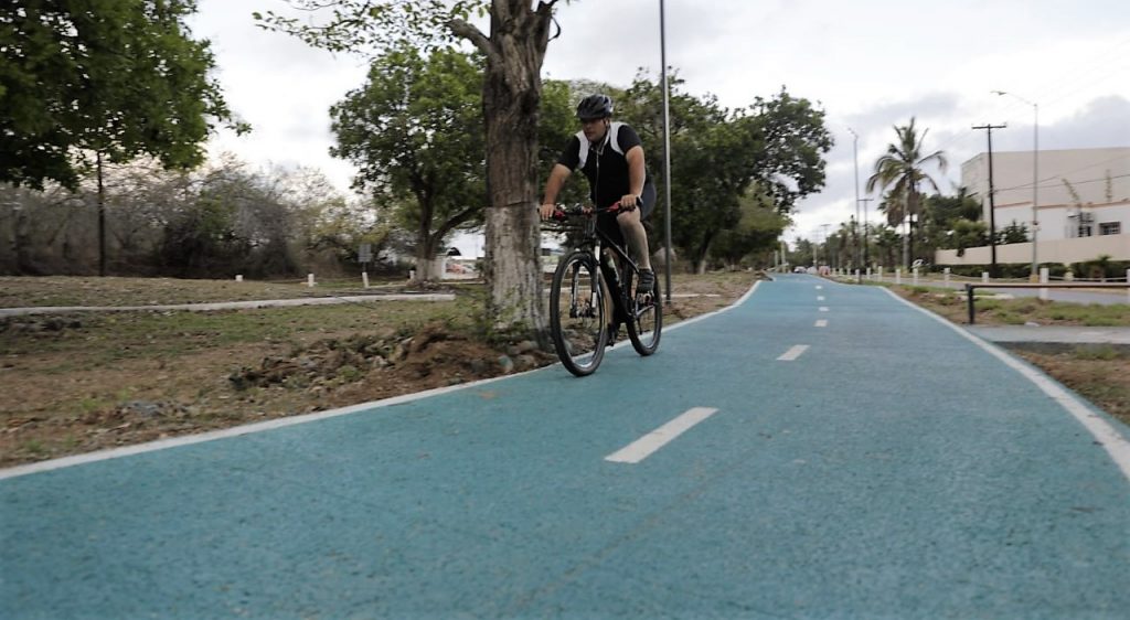 Quirino Ordaz Coppel inaugura la ciclovía Sábalos Cerritos en Mazatlán 2021
