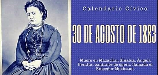 Ángela Peralta Aniversario Luctuoso 2021 Mazatlán Interactivo