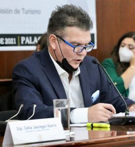 Comparecencia óscar Pérez Barros Secretario de Turismo de Sinaloa Congreso del Esatdo Octubre 2021 2