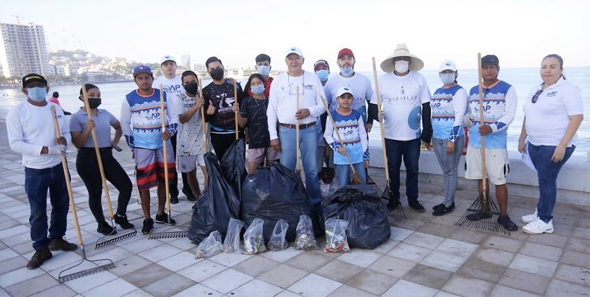 Hay signos de que se avanza en el cuidado de la limpieza en Playas de Mazatlán Operadora de Playas 2021