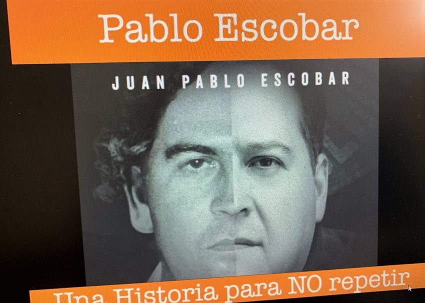 Hijo de Pablo Escobar da conferencia a jóvenes sinaloenses para evitar que opten por caminos fáciles 2021