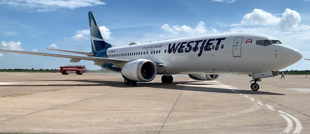 Westjet reanuda la conectividad aérea Canadá Mazatlán 2021