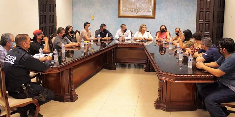 Se reúne comité de pueblos mágicos con alcaldesa de El Rosario y regidores para buscar apoyos 2021