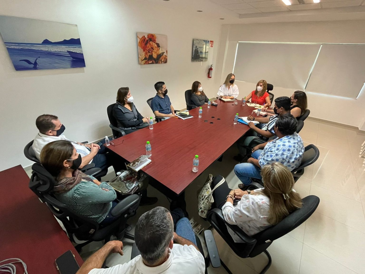 Secretaria de Turismo se reúne con el Comité Ciudadano de La Noria