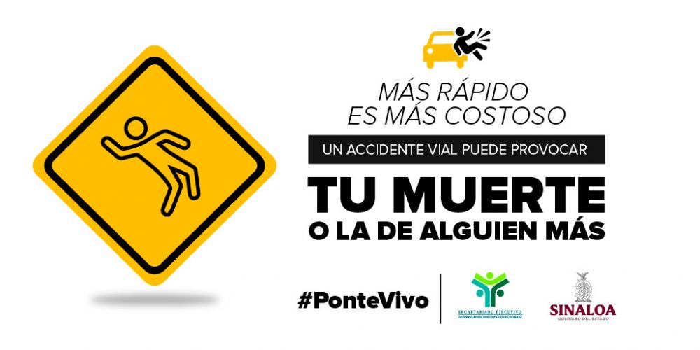 Arranca SESESP campaña #PonteVivo para prevenir muertes por accidentes viales 2021 4