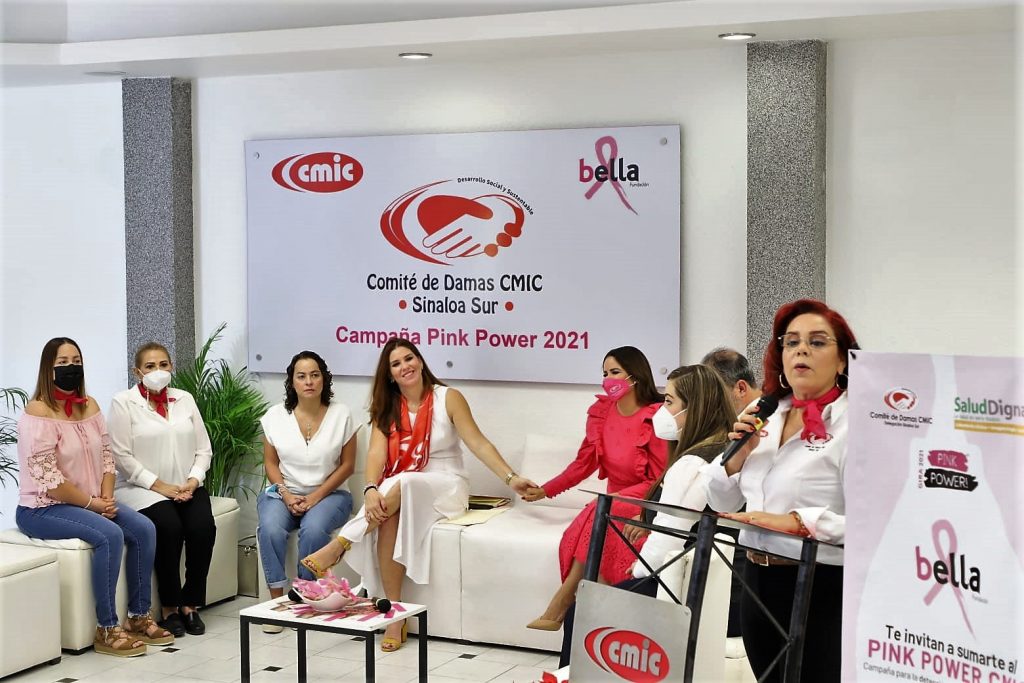 CMIC, DIF Mazatlán y Fundación Bella cierran la Campaña PINK POWER CMIC 2021 1