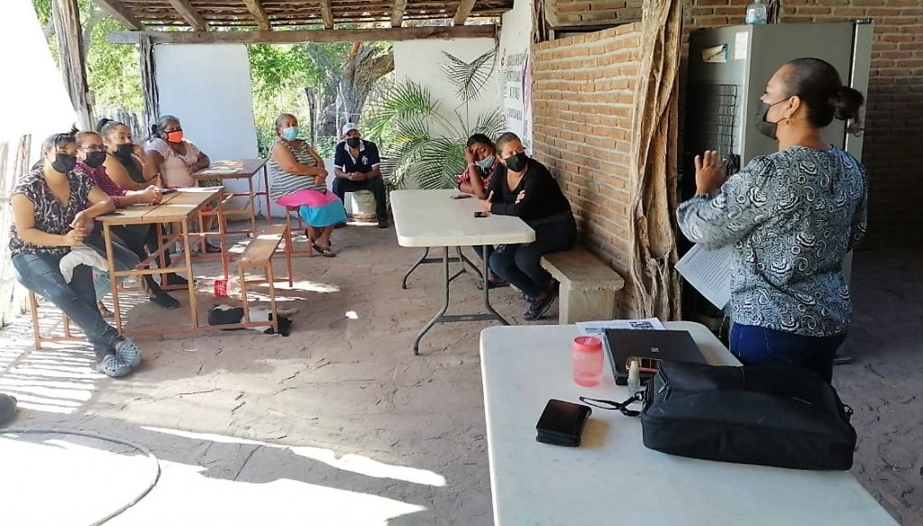 Pobladores de la comunidad La Chicayota en San Ignacio participaron en un curso taller de capacitación, impartido por personal de la Secretaria de Turismo 2022