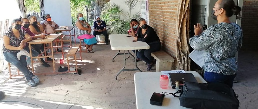 Pobladores de la comunidad La Chicayota en San Ignacio participaron en un curso taller de capacitación, impartido por personal de la Secretaria de Turismo 2022