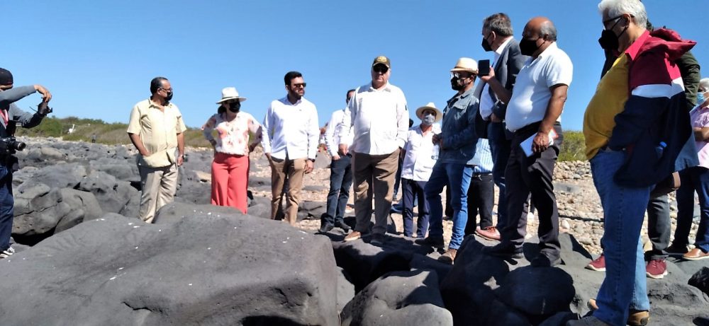 Visita Miguel Torruco Marqués la Zona Arqueológica de Las Labradas, sitio único en el mundo 2022 1