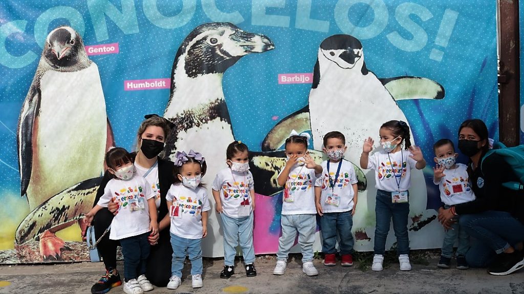 Alumnos de maternal y preescolar 1 del colegio Hispanoamericano inauguraron el Santuario de Humboldt 2022