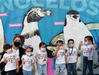 Alumnos de maternal y preescolar 1 del colegio Hispanoamericano inauguraron el Santuario de Humboldt 2022