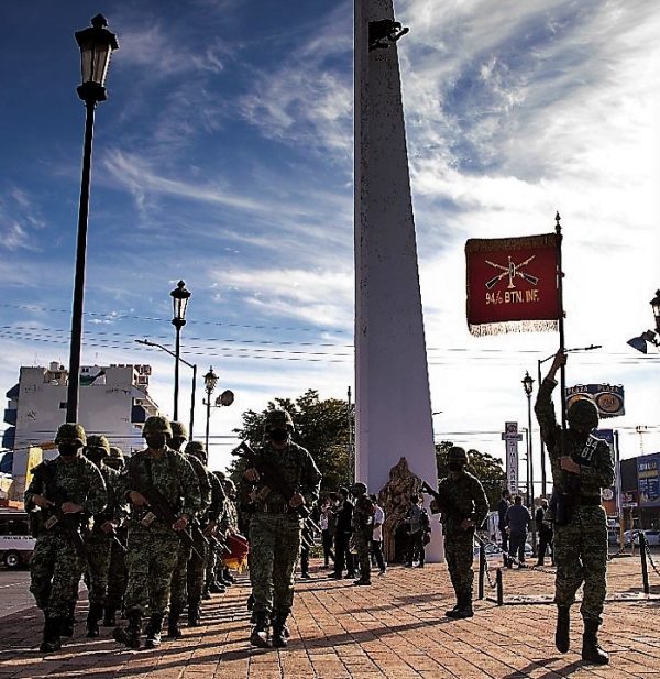 Autoridades civiles y militares conmemoran el 109 aniversario del Ejército Mexicano 2022 1
