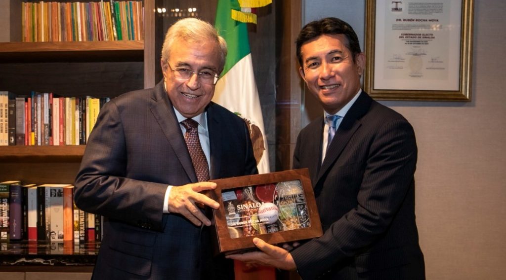 El Embajador de Japón en México Noriteru Fukushima visita al Gobernador de Sinaloa Rubén Rocha Moya 2022