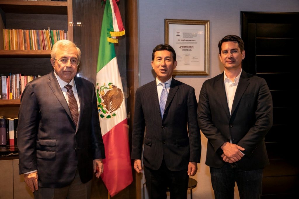 El Embajador de Japón en México Noriteru Fukushima visita al Gobernador de Sinaloa Rubén Rocha Moya 2022 2