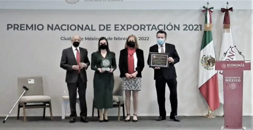 SuKarne, Premio Nacional de Exportación, 2021, Empresa, Sinaloense, Culiacán, Sinaloa, México, Febrero, 2022 Premio