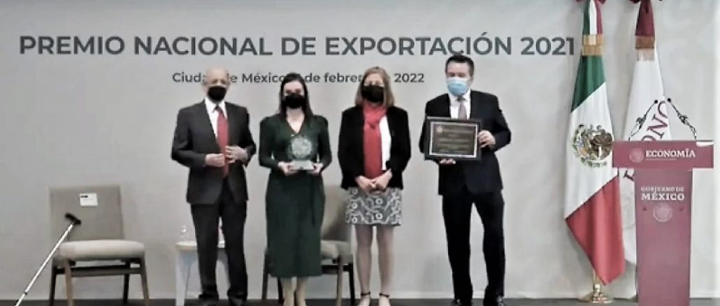 SuKarne, Premio Nacional de Exportación, 2021, Empresa, Sinaloense, Culiacán, Sinaloa, México, Febrero, 2022 Premio
