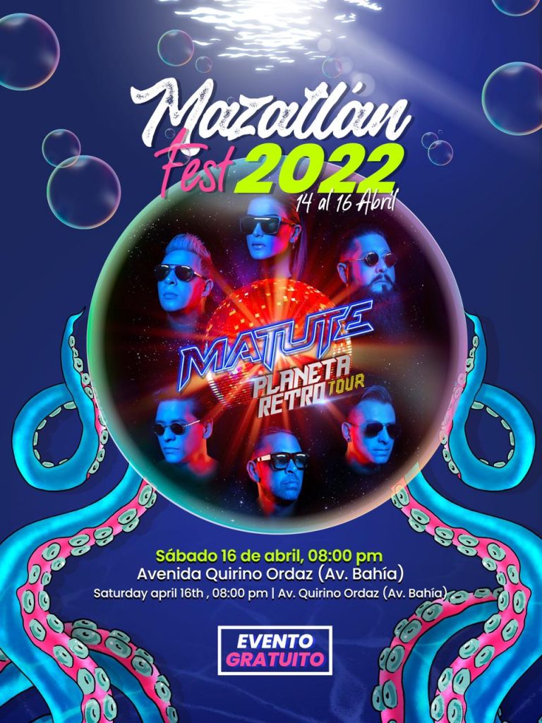Mazatlán Fest 2022 Programa Matute