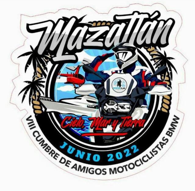 En Mazatlán la VIII Cumbre de Motociclistas BMW 2022 Logo