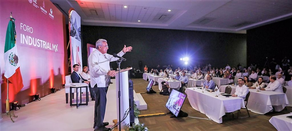 En el Marco del Foro Industrial MX el Gobernador Rubén Rocha Mora reitera su compromiso de proteger la inversión privada 2022