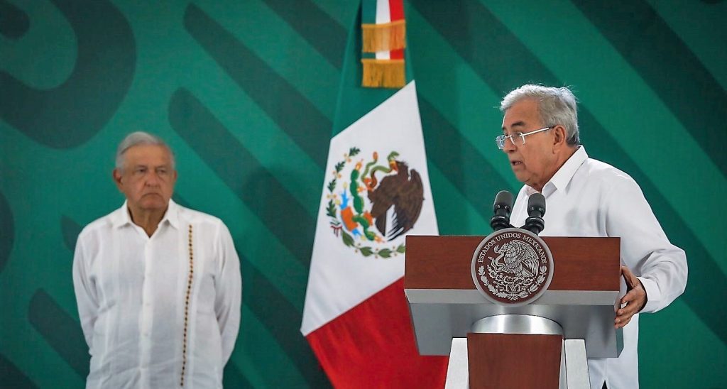 Gobernador Rocha resalta aporte agrícola y empresarial de Sinaloa, ante López Obrador 2022