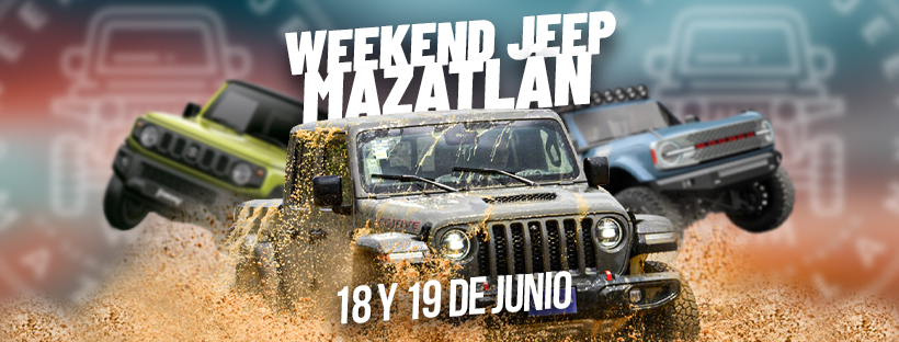 Invita Promotur Sinaloa a disfrutar del ‘Weekend Jeep Mazatlán 2022’