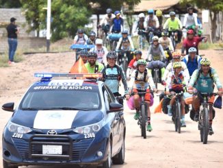 Llegan ciclistas de la “Ruta Chichimeca” a Celestino Gazca 2022 a