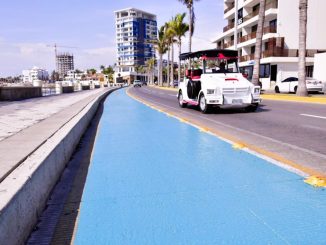 Obras Públicas da mantenimiento a más de 10 kilómetros de ciclosvía que corren por Mazatlán 2022 a