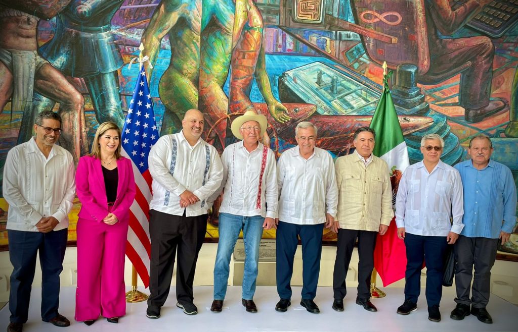 Sectur Sinaloa Califica de Muy Positiva la Reunión del Embajador de USA en México y el Gobernador de Sinaloa 2022
