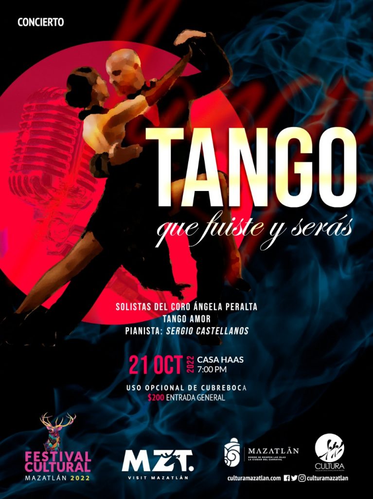 Casa Haas albergará este viernes el concierto Tango que fuiste y serás 2022