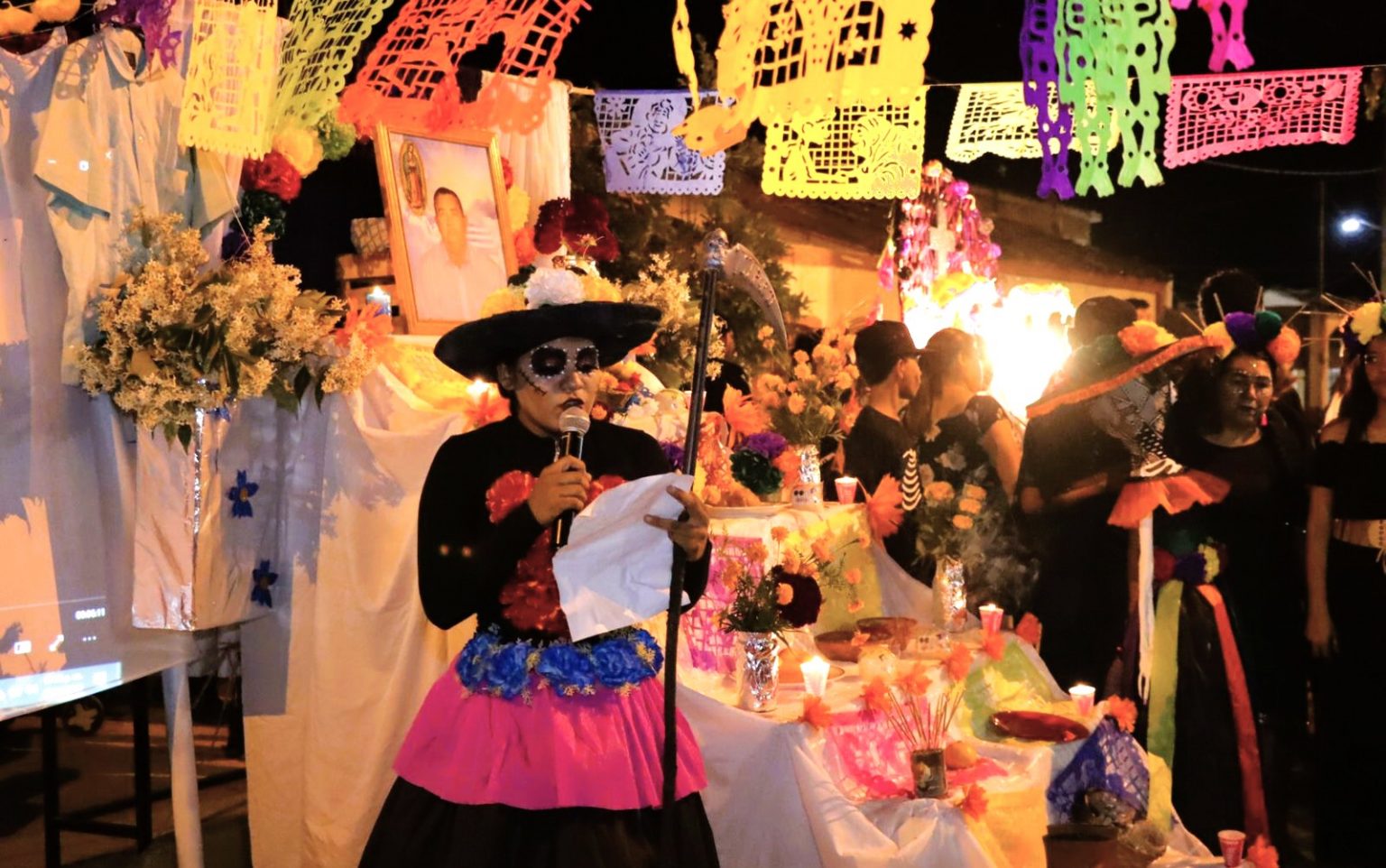 Inicia en Rosario el Festival Tradicional de Día de Muertos 2022