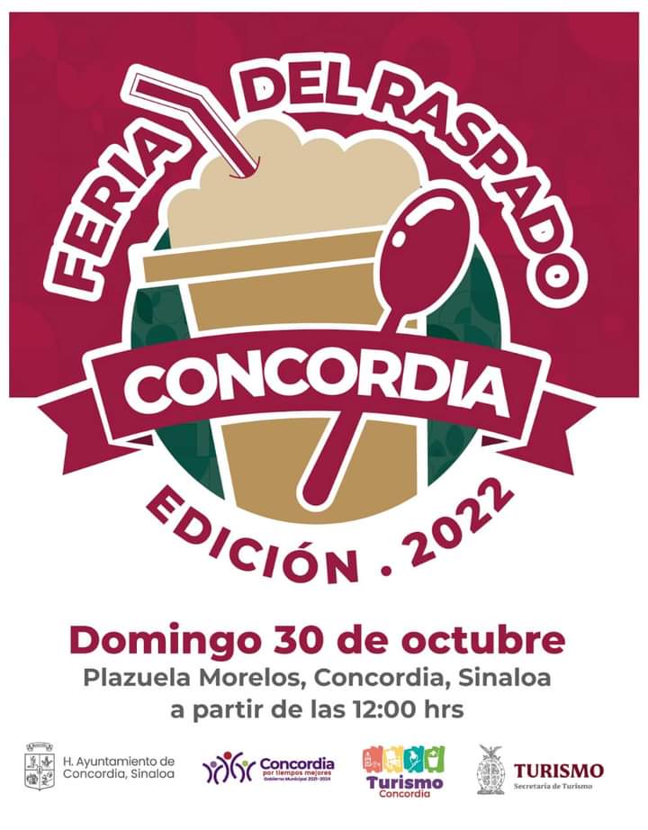Invitan a la II Feria del Raspado en Concordia, Pueblo Señorial 2022 ABASNNRT