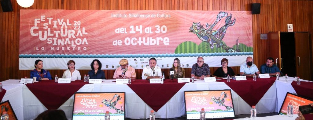 Todo listo para el Festival Cultural Sinaloa 2022, del 14 al 30 de octubre