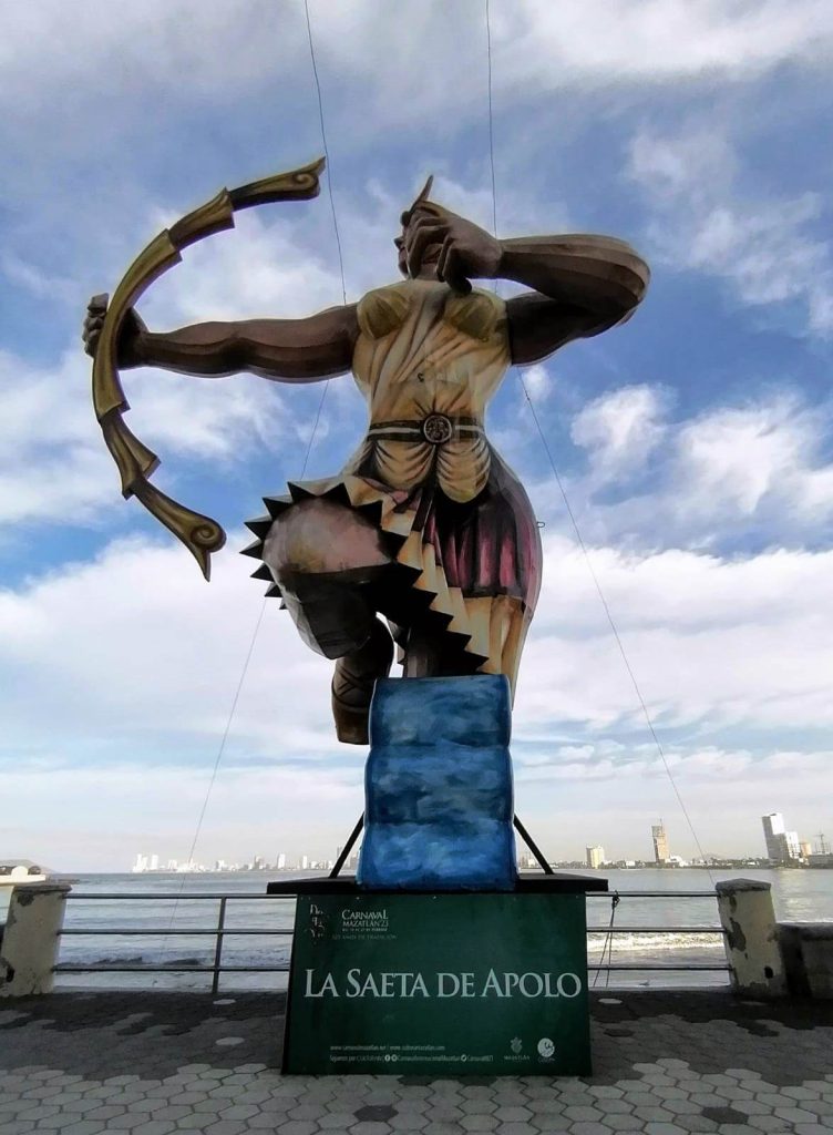 Monones del Carnaval Internacional de Mazatlán 2023 Genio Carnavalero Saeta Apolo a