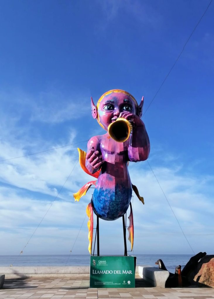 Monones del Carnaval Internacional de Mazatlán 2023 Llamado del Mar s