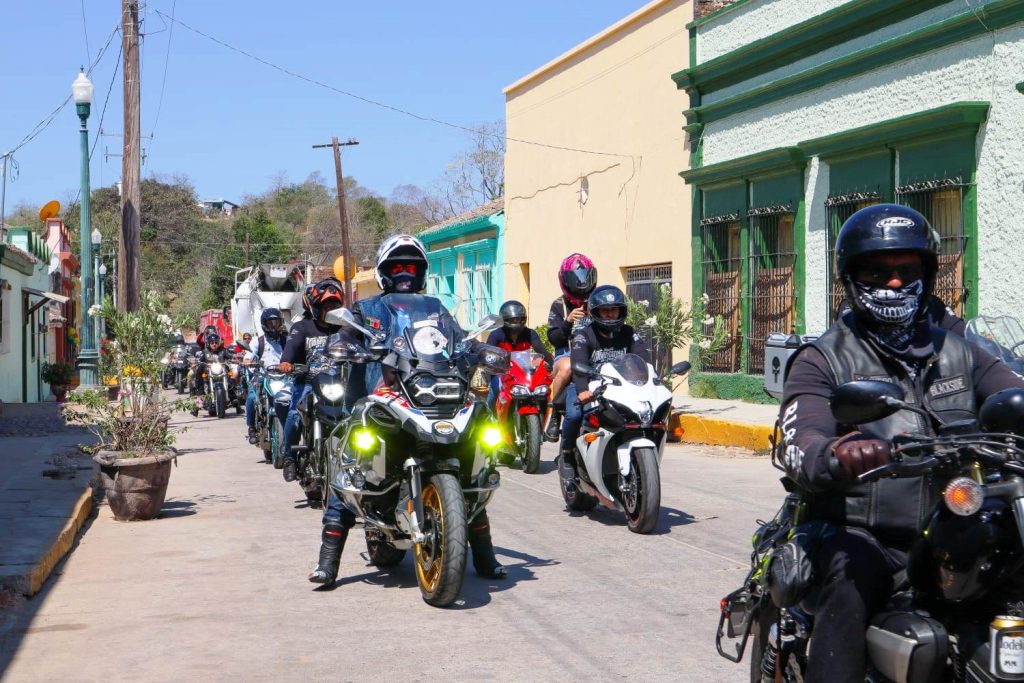 En el Marco de la Semana de la Moto Mazatlán 2023 Llega la Caravana Motociclista a Conocer Atractivos de La Noria 1