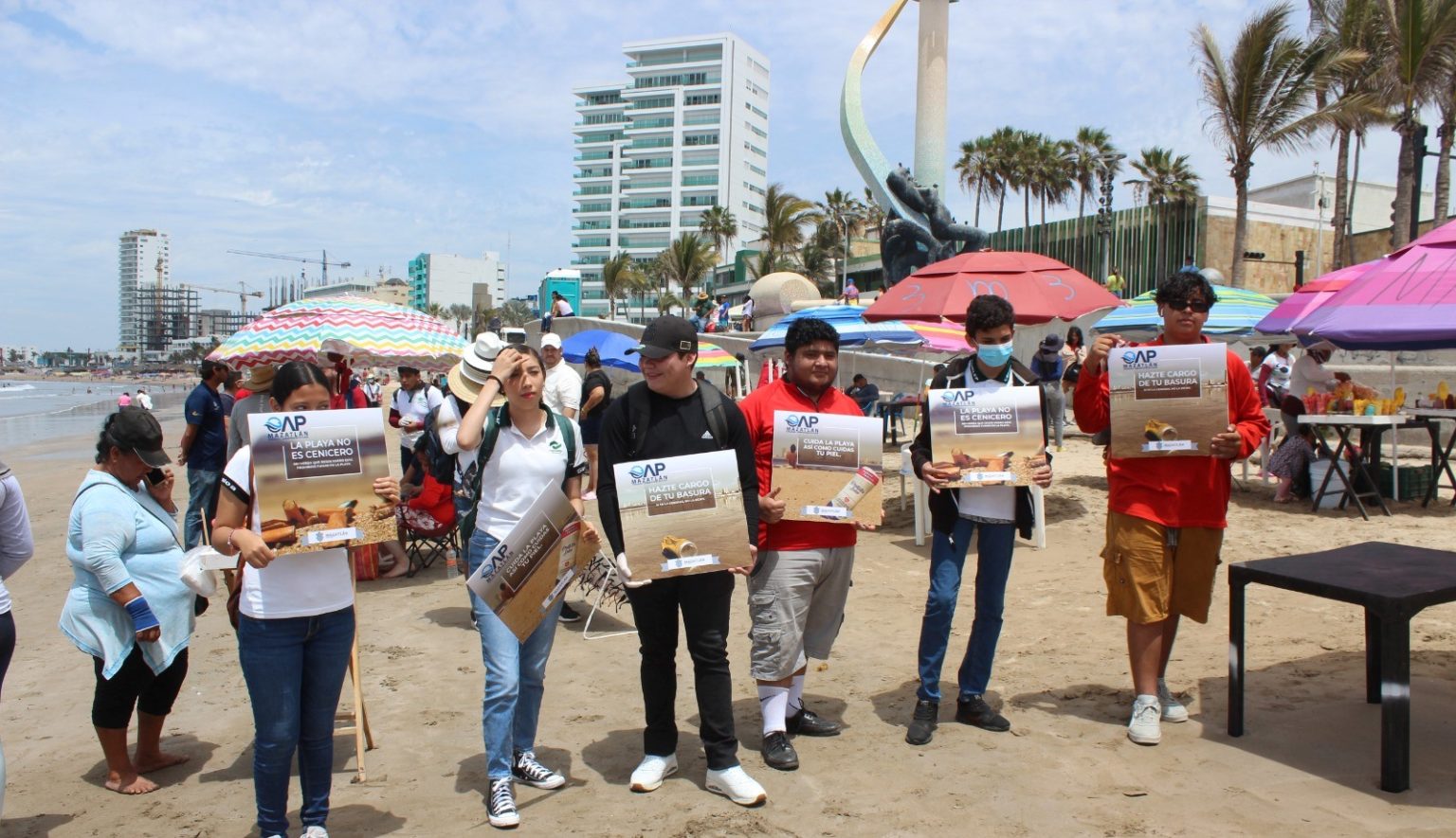 Tiene Operadora de Playas exitosa campaña de concientización en Semana Santa; Alcalde reconoce esfuerzos por mantener playas limpias 2023