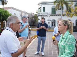 Comitiva de Hamm recorre el Centro Histórico de Mazatlán 2023