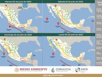Huracán Beatriz Paso por Sinaloa 2023