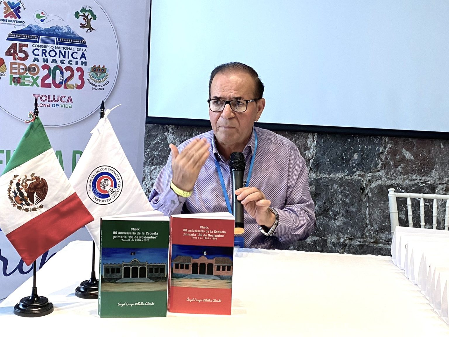 Ángel S. Villalba Atondo Cronista de Choix recibe la Presea Daniel Vargas Rivera 2023