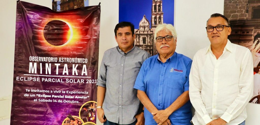 En el Sur de Sinaloa entraremos en Modo Eclipse este sábado 14 de octubre de 2023 José Manuel Villanueva Sectur Sinaloa 2023