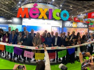 Autoridades de la OMT y del WTTC inauguran el pabellón de México en el World Travel Market en Londres, Reino Unido 2023
