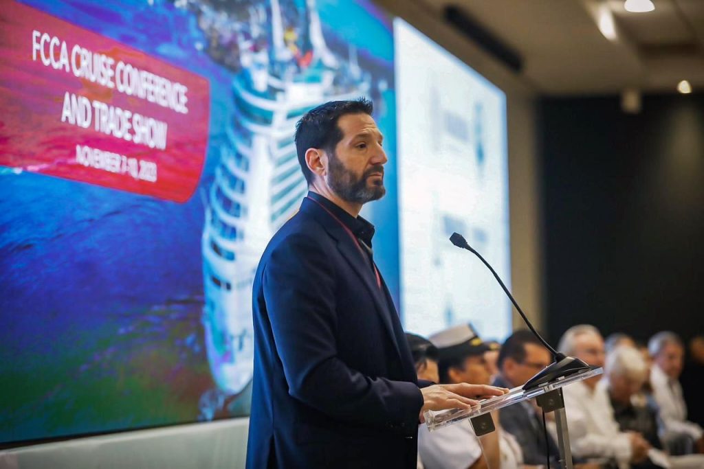 En Mazatlán, el gobernador de Sinaloa Rubén Rocha Moya Inauguró la XXIX Convección de la Florida Caribbean Cruise Association FCCA 2023 24