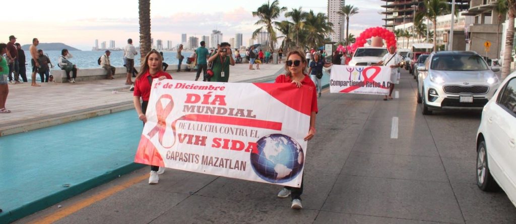 Mazatlán se une a la lucha contra el VIH SIDA con simbólica marcha Mazatlán 2023 2