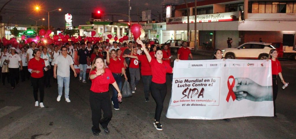 Mazatlán se une a la lucha contra el VIH SIDA con simbólica marcha Mazatlán 2023 3
