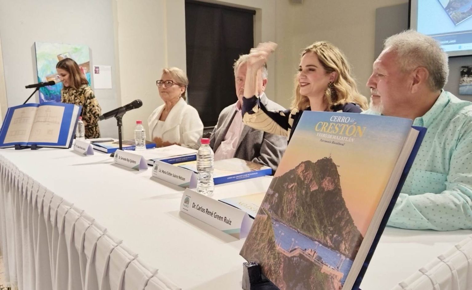 Presentan Libro Cerro del Crestón y El Faro de Mazatlan Patrimonio Biocultural 2023 2