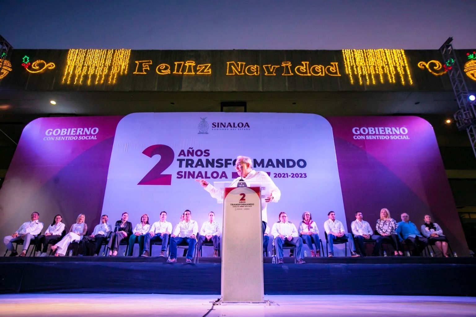 Segundo Informe de Gobierno Rubén Rocha Moya Gobernador de Sinaloa 2023