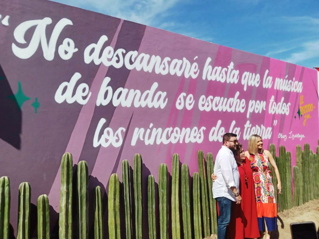 Los habitantes de El Recodo reciben con Música de Banda Sinaloense, Callejones Temáticos y un Parador Fotográfico el Programa Sinaloa con Encaro Rural 2024 2
